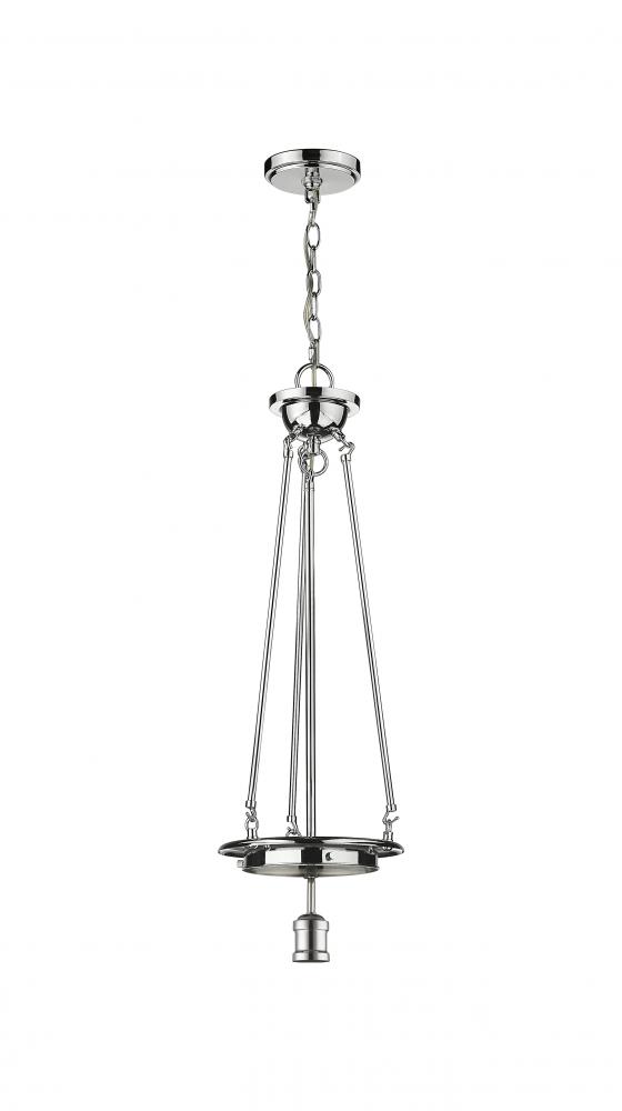 Beacon - 1 Light - Polished Chrome - Chain Hung - Pendant