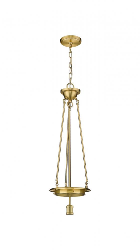 Beacon - 1 Light - Satin Gold - Chain Hung - Pendant