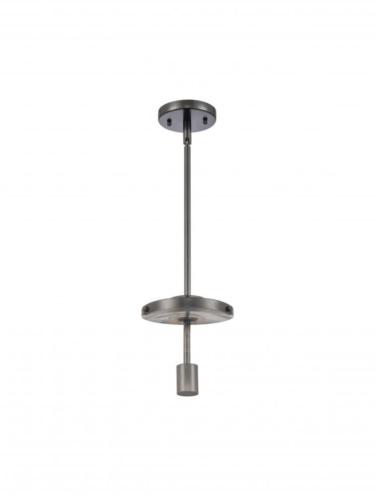 Lake Placid - 1 Light - 7 inch - Matte Black - Pendant