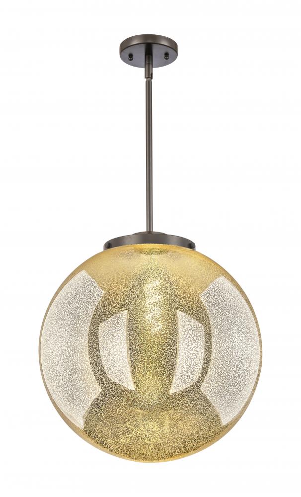 Beacon - 1 Light - 16 inch - Oil Rubbed Bronze - Stem Hung - Pendant