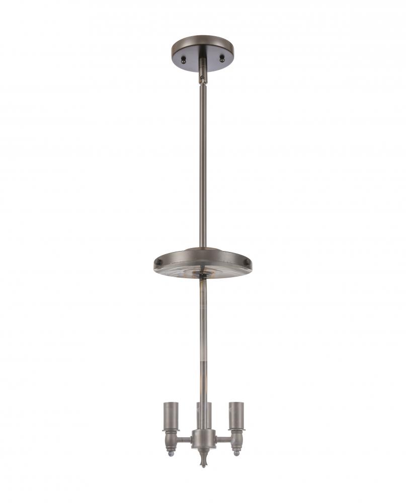Lake Placid - 3 Light - 16 inch - Oil Rubbed Bronze - Pendant