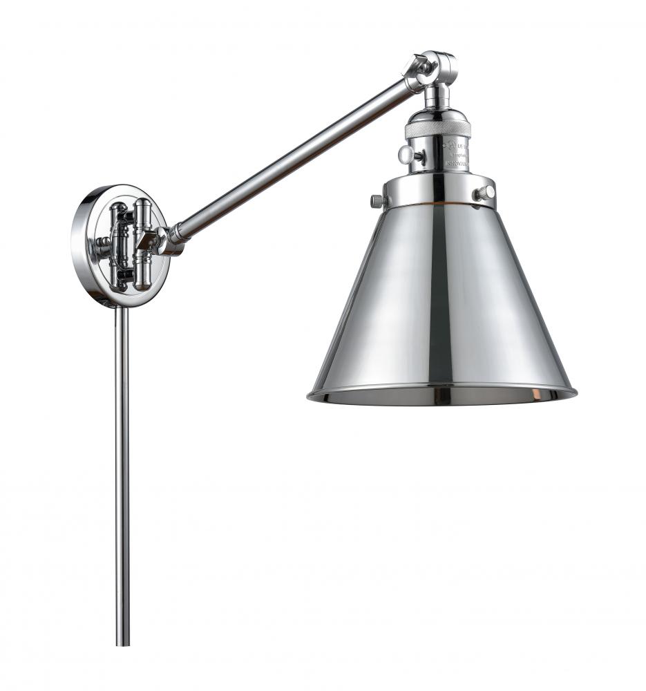 Appalachian - 1 Light - 8 inch - Polished Chrome -Adjustable Swing Arm
