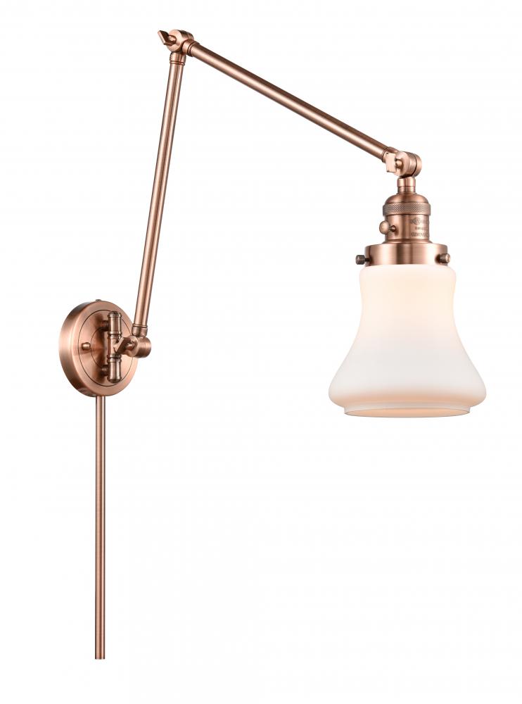 Bellmont - 1 Light - 8 inch - Antique Copper -Adjustable Swing Arm