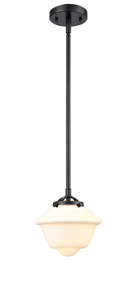 Oxford - 1 Light - 8 inch - Oil Rubbed Bronze - Stem hung - Mini Pendant