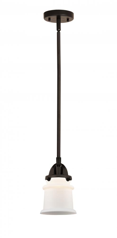 Canton - 1 Light - 5 inch - Oil Rubbed Bronze - Stem hung - Mini Pendant