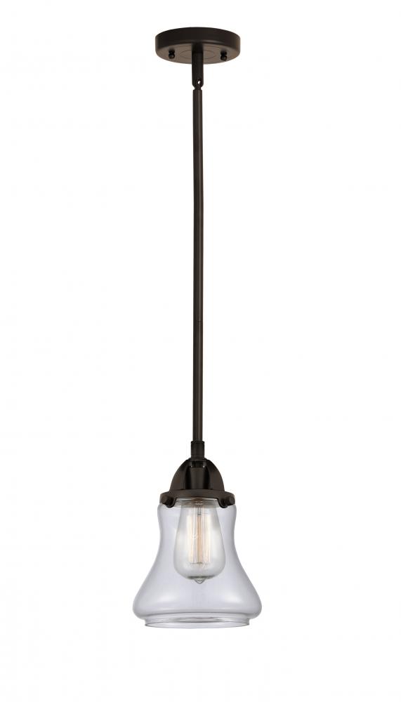 Bellmont - 1 Light - 6 inch - Oil Rubbed Bronze - Stem hung - Mini Pendant