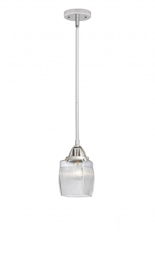Colton - 1 Light - 6 inch - Polished Chrome - Stem hung - Mini Pendant