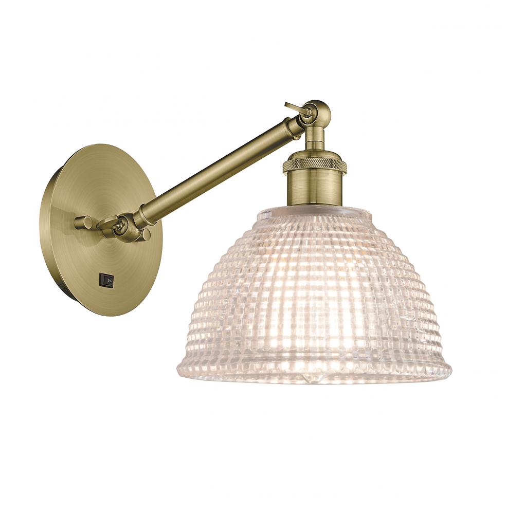 Arietta - 1 Light - 8 inch - Antique Brass - Adjustable Sconce