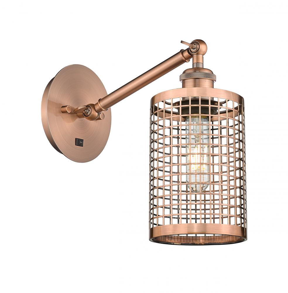 Nestbrook - 1 Light - 5 inch - Antique Copper - Adjustable Sconce