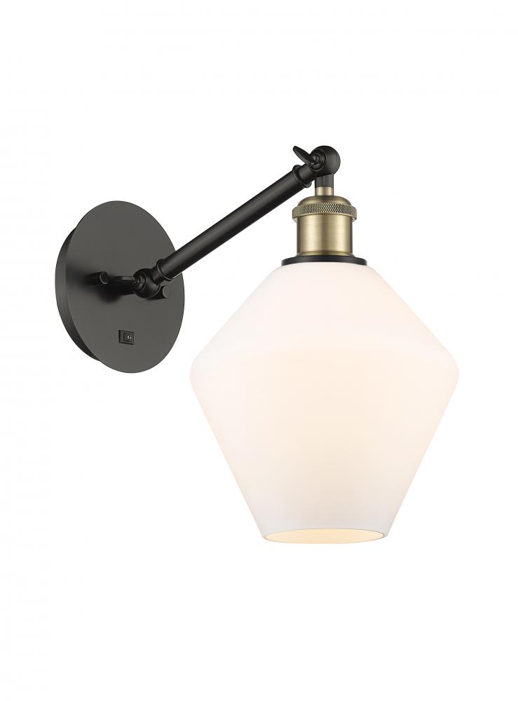 Cindyrella - 1 Light - 8 inch - Black Antique Brass - Adjustable Sconce