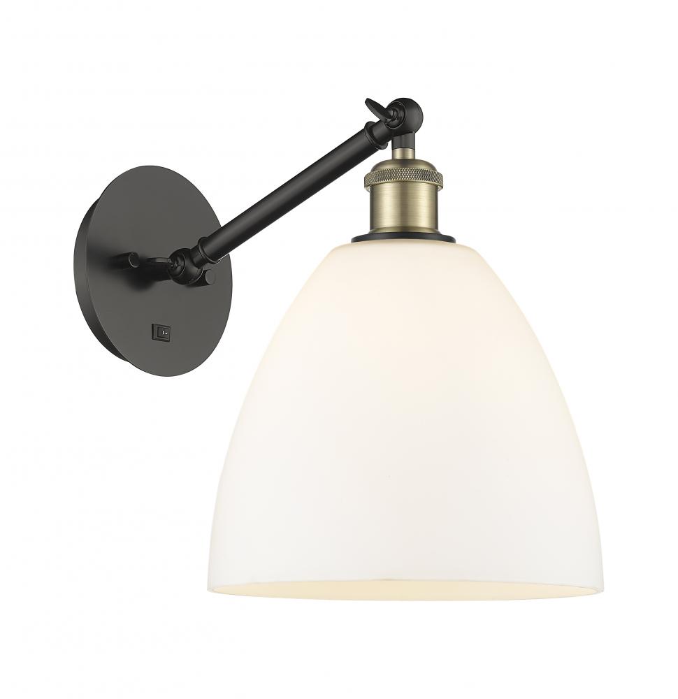 Bristol - 1 Light - 9 inch - Black Antique Brass - Sconce