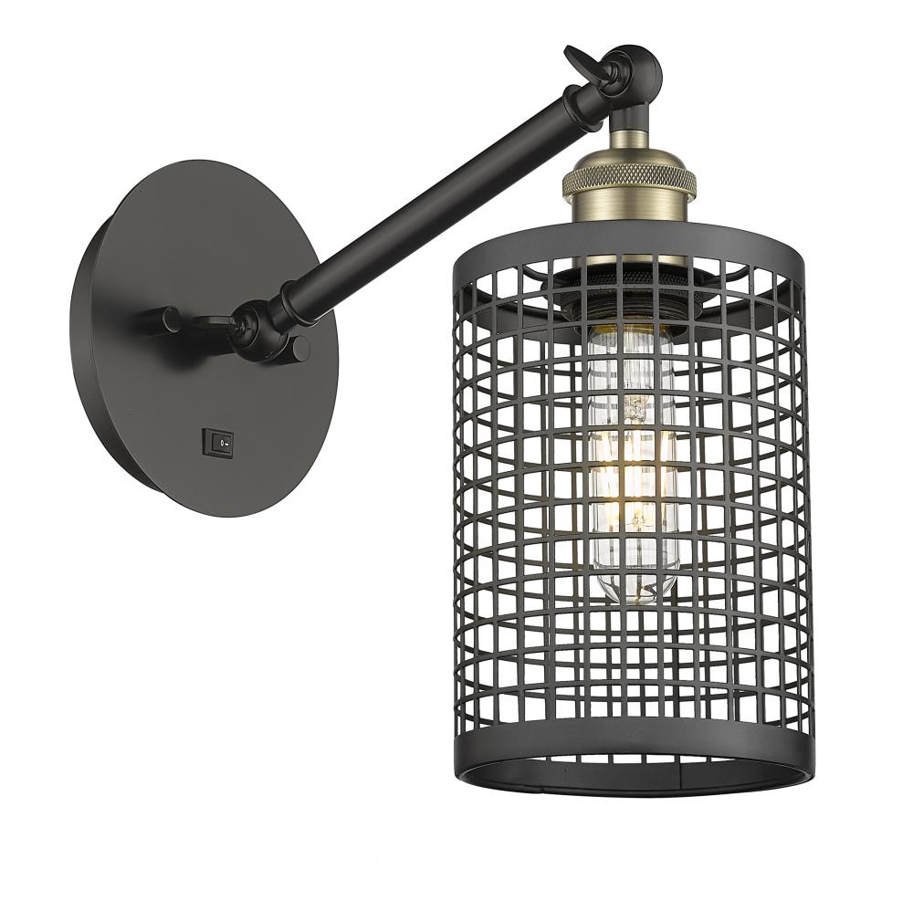 Nestbrook - 1 Light - 5 inch - Black Antique Brass - Adjustable Sconce
