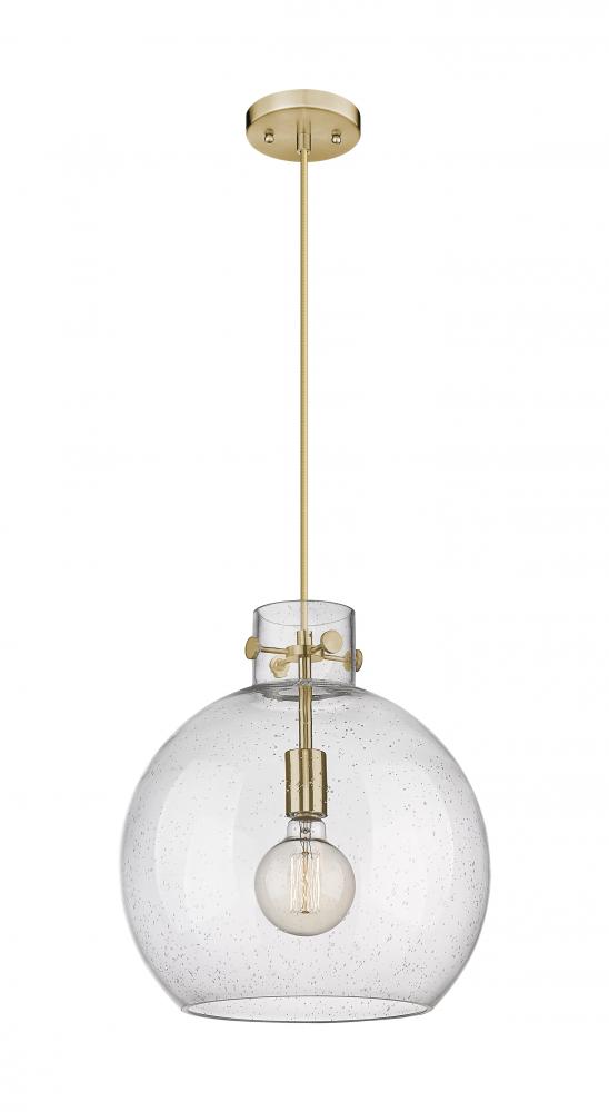Newton Sphere - 1 Light - 14 inch - Champagne Bronze - Cord hung - Pendant