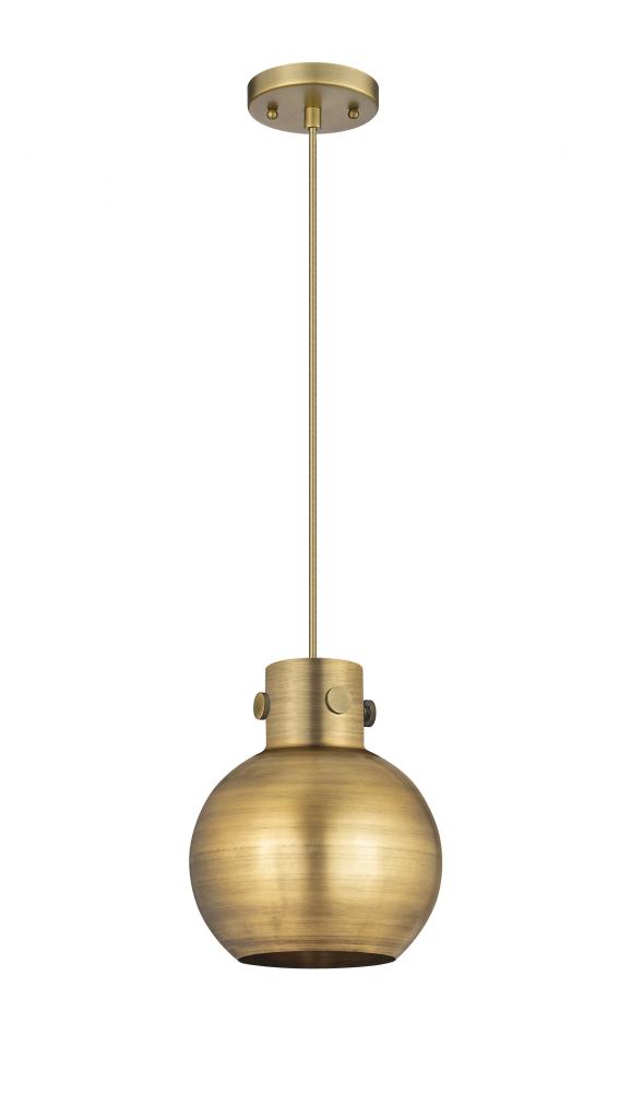 Newton Sphere - 1 Light - 8 inch - Champagne Bronze - Cord hung - Pendant