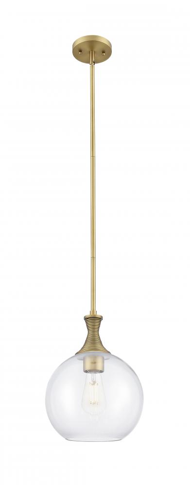 Astor - 1 Light - 10 inch - Brushed Brass - Mini Pendant