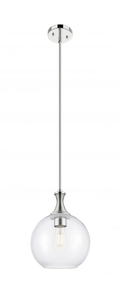 Astor - 1 Light - 10 inch - Polished Nickel - Mini Pendant