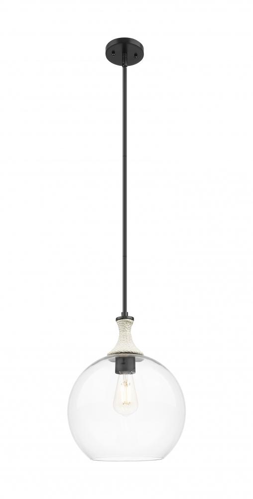 Astor - 1 Light - 12 inch - Matte Black - Mini Pendant