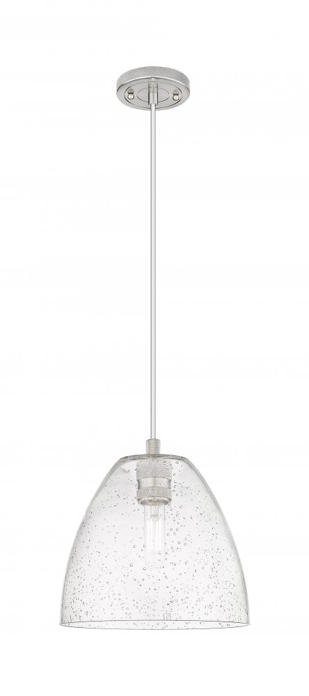 Crown Point - 1 Light - 9 inch - Satin Nickel - Pendant