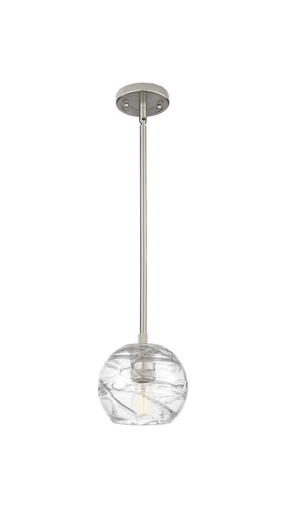 Crown Point - 1 Light - 6 inch - Satin Nickel - Pendant