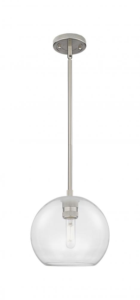 Crown Point - 1 Light - 8 inch - Satin Nickel - Pendant