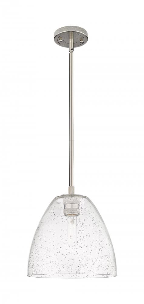 Crown Point - 1 Light - 9 inch - Satin Nickel - Pendant