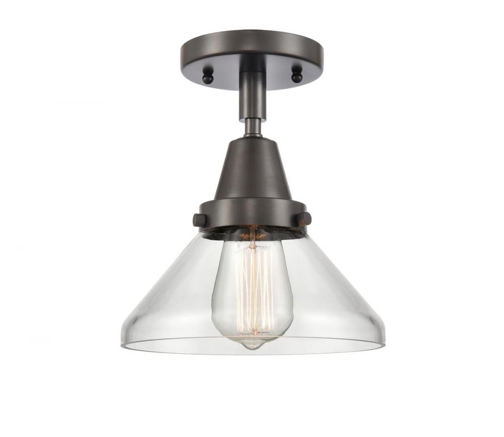 Caden - 1 Light - 8 inch - Oil Rubbed Bronze - Semi-Flush Mount