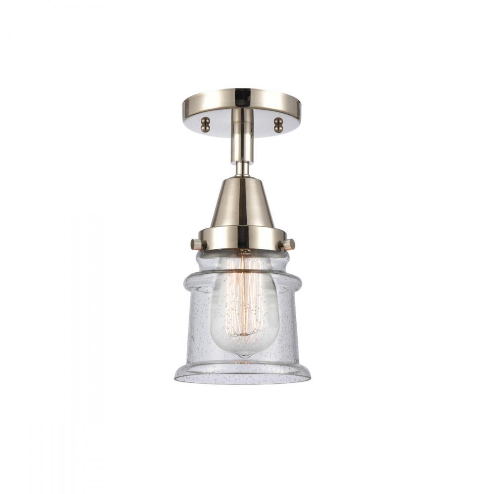 Canton - 1 Light - 6 inch - Polished Nickel - Semi-Flush Mount