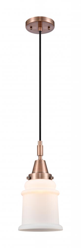 Canton - 1 Light - 7 inch - Antique Copper - Mini Pendant