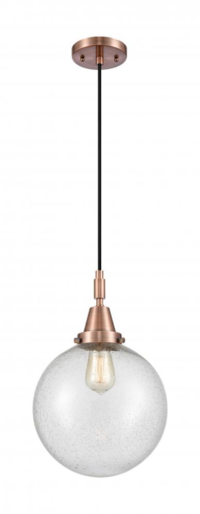 Beacon - 1 Light - 10 inch - Antique Copper - Mini Pendant