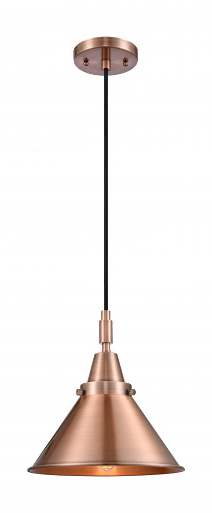 Briarcliff - 1 Light - 10 inch - Antique Copper - Mini Pendant