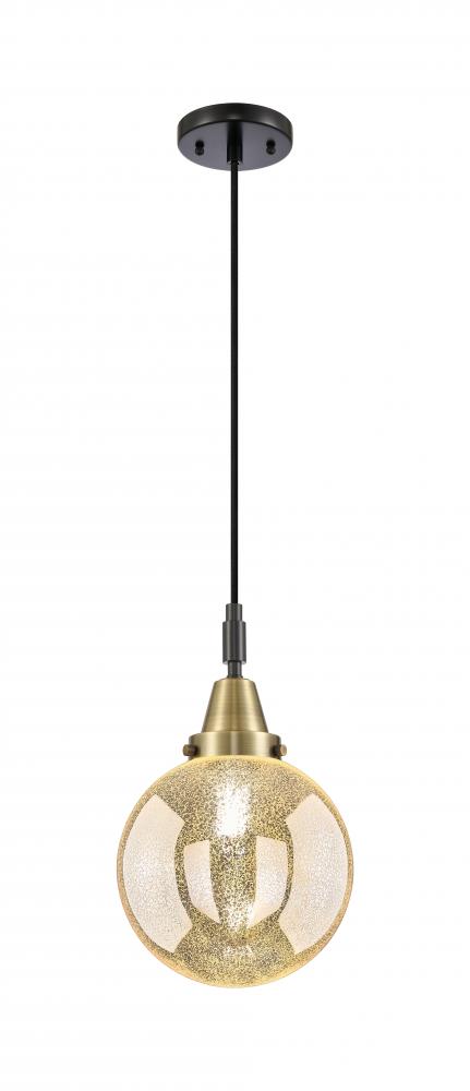 Beacon - 1 Light - 8 inch - Black Antique Brass - Mini Pendant