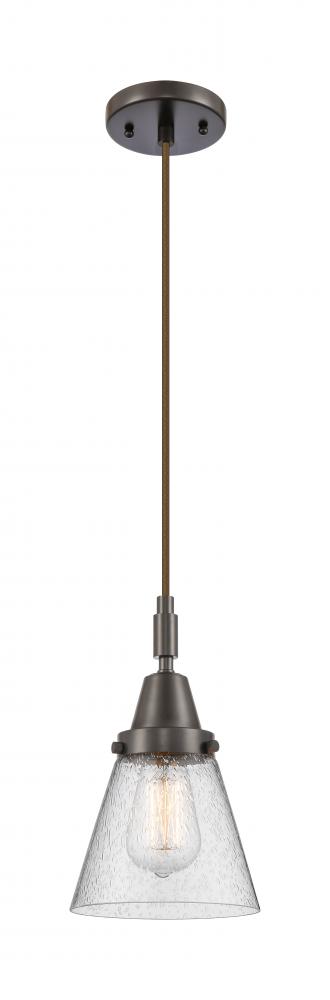 Cone - 1 Light - 6 inch - Oil Rubbed Bronze - Mini Pendant