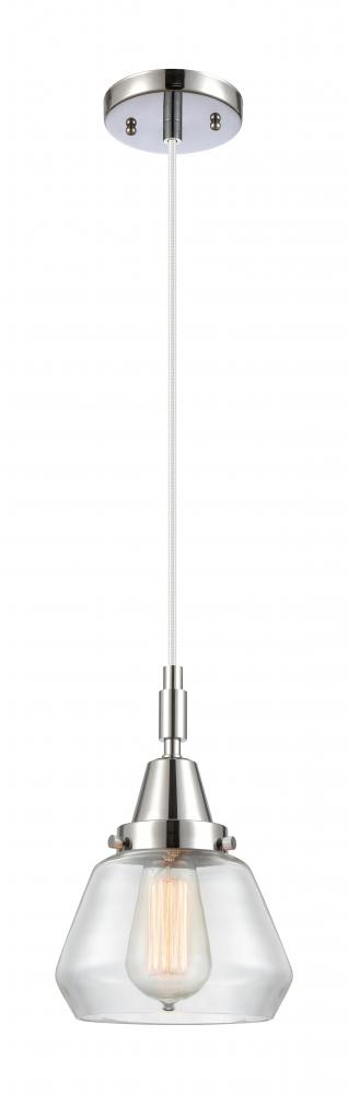 Fulton - 1 Light - 7 inch - Polished Chrome - Mini Pendant