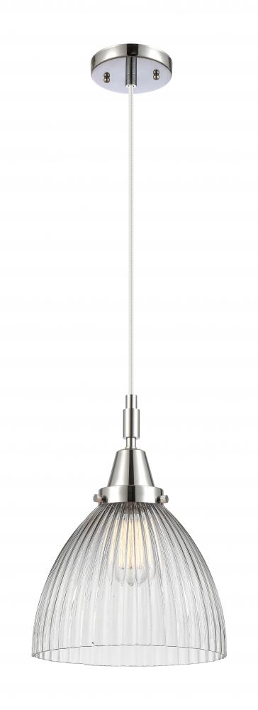 Seneca Falls - 1 Light - 10 inch - Polished Chrome - Mini Pendant