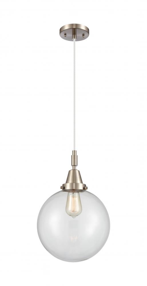 Beacon - 1 Light - 10 inch - Brushed Satin Nickel - Mini Pendant