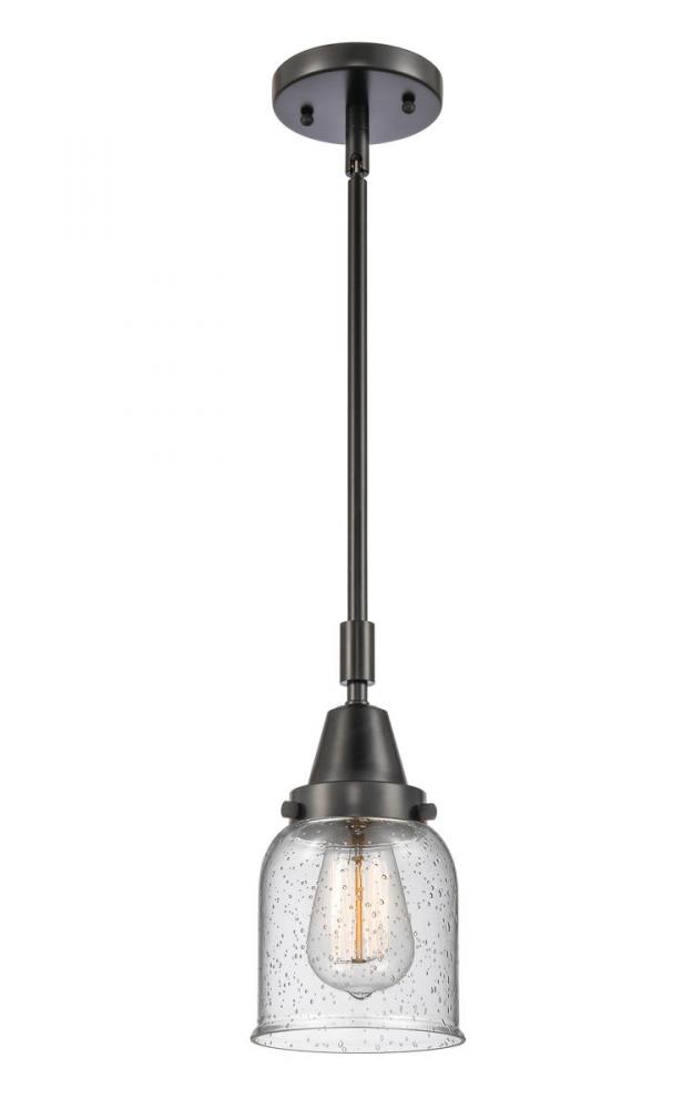 Bell - 1 Light - 5 inch - Matte Black - Mini Pendant