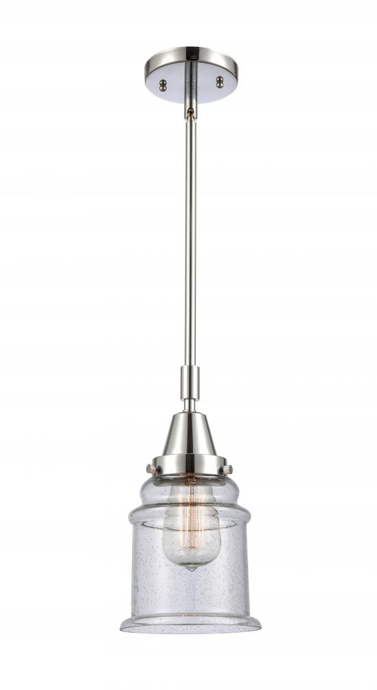 Canton - 1 Light - 7 inch - Polished Chrome - Mini Pendant