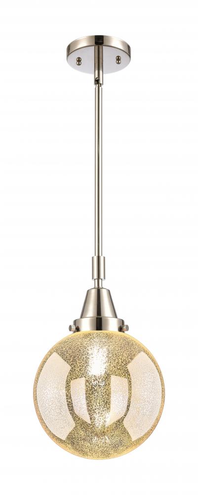 Beacon - 1 Light - 8 inch - Polished Nickel - Mini Pendant