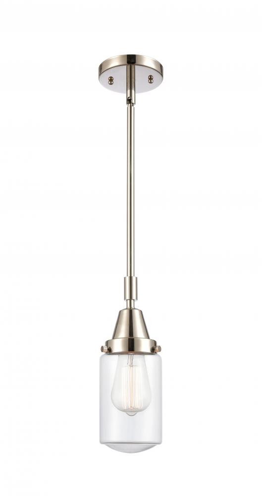 Dover - 1 Light - 5 inch - Polished Nickel - Mini Pendant