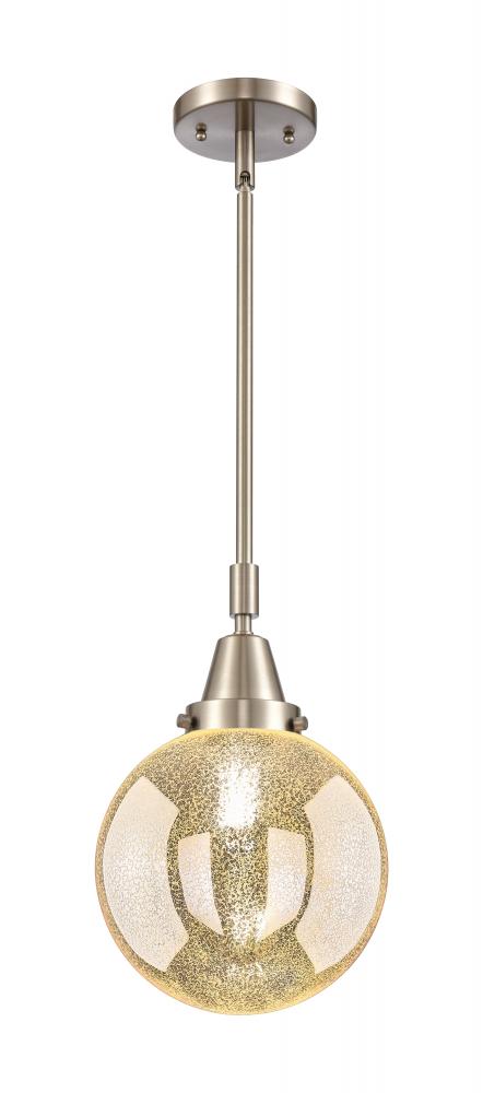 Beacon - 1 Light - 8 inch - Brushed Satin Nickel - Mini Pendant