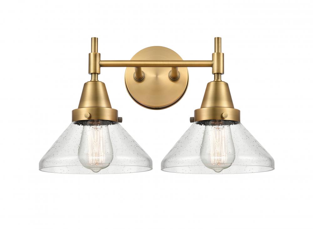 Caden - 2 Light - 17 inch - Brushed Brass - Bath Vanity Light