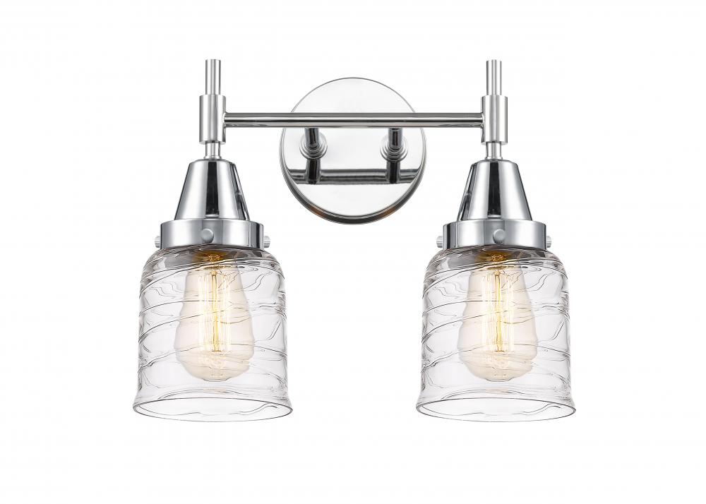 Caden - 2 Light - 14 inch - Polished Chrome - Bath Vanity Light
