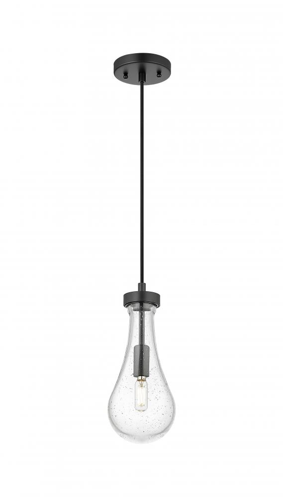 Owego - 1 Light - 5 inch - Matte Black - Pendant