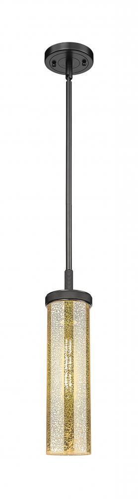 Lincoln - 1 Light - 4 inch - Matte Black - Pendant