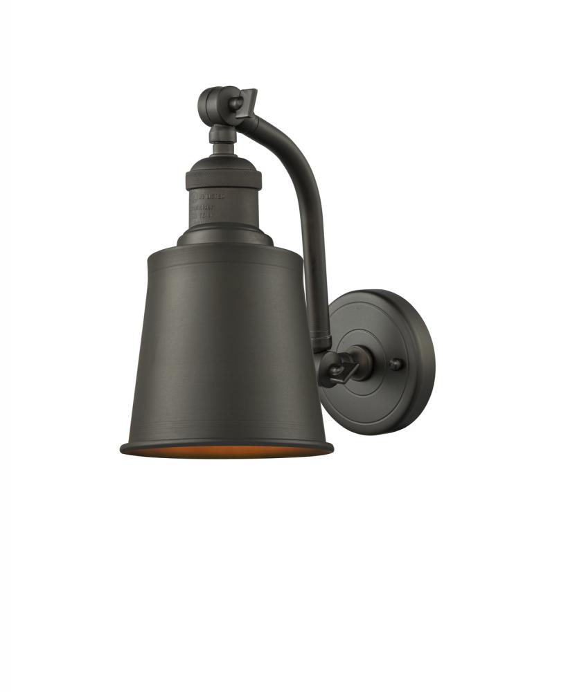Addison - 1 Light - 5 inch - Oil Rubbed Bronze - Adjustable Sconce