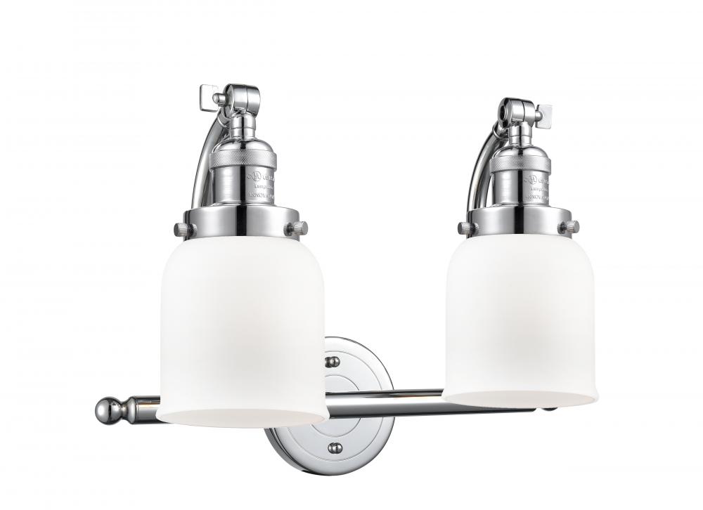 Bell - 2 Light - 18 inch - Polished Chrome - Adjustable Bath Vanity Light