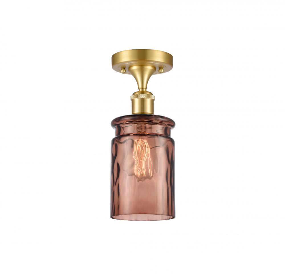 Candor 1 Light Semi-Flush Mount