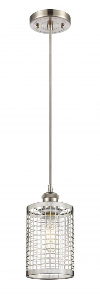 Nestbrook - 1 Light - 5 inch - Satin Nickel - Mini Pendant