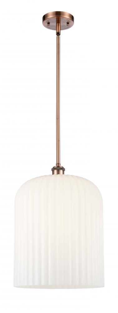 Bridal Veil - 1 Light - 5 inch - Antique Copper - Mini Pendant