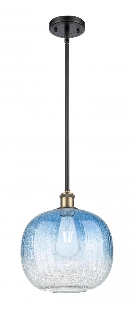 Brookhaven Sphere - 1 Light - 11 inch - Black Antique Brass - Stem hung - Mini Pendant